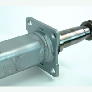 CONTINENTAL 51.25" Galvanized Square Trailer Axle (1,200 lb.) Model #510-0563