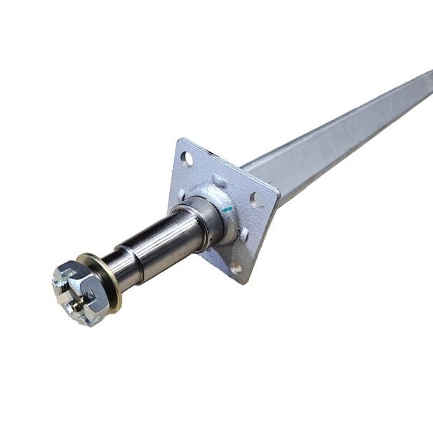 PARAISO 71.25" Square Galvanized Trailer Axle (3,500 lb.) Model #BM39