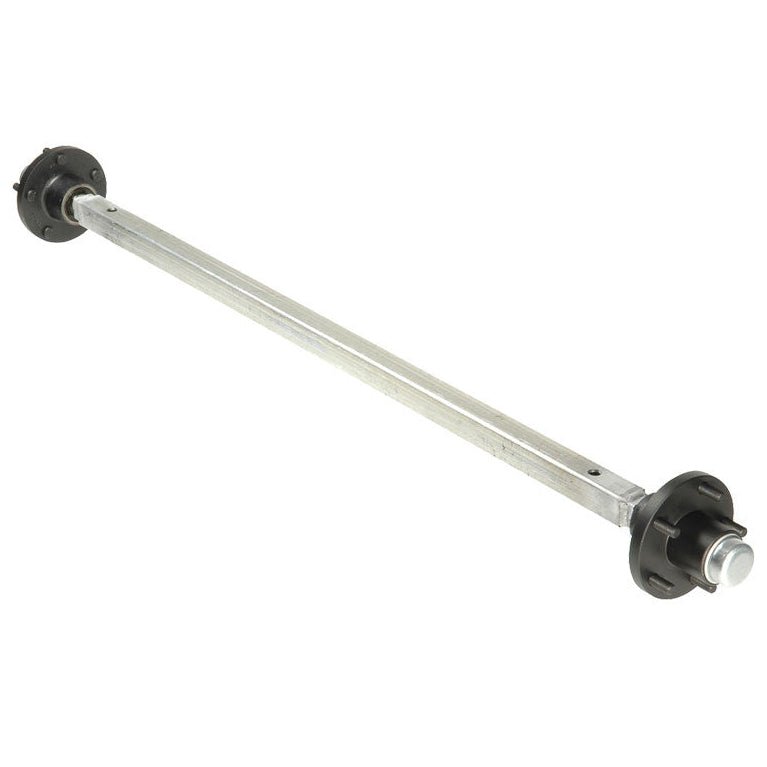 ROAD KING 57” Square Galvanized Trailer Axle (1,500 lbs) #GAI1560X57