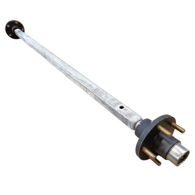 SEA LION 1.5" Square Trailer Axle (2,000 lb.), 69-3/4" H.F. Model #30207