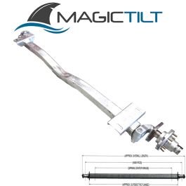 3-1/2" x 3-1/2" Heavy-Duty Drop Center Torsion Axle #PH1565 by MAGIC TILT
