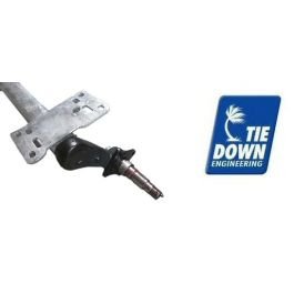 92-Inch Square Galvanized Torsion Drop Center Trailer Axle (3,500 lbs.) #G-46318