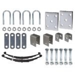 TIEDOWN 2,200 lb Leaf Spring Suspension System #K71-G02-06