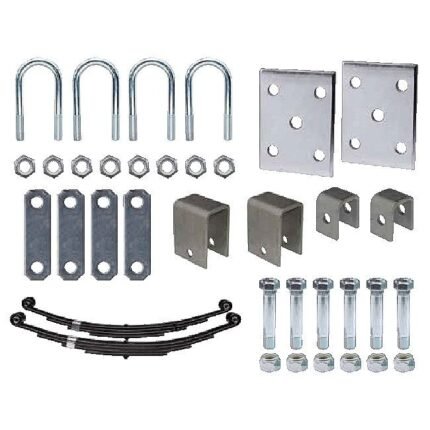 TIEDOWN 2,200 lb Leaf Spring Suspension System #K71-G02-06