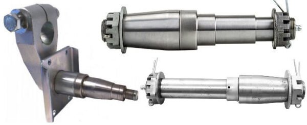 Torsion Stub Axles and Torsion Spindles
