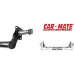 CAR MATE 92" 4" Round Tube Drop Trailer Axle (3,500 lbs.) #8319414