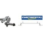 CONTINENTAL 86” Galvanized Torsion Trailer Axle (3,500 lbs) #518-0721