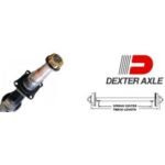 DEXTER 94" 4" Drop Round Tube Trailer Axle (8,000 lb.) #8257002