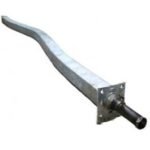 EZ-LOADER 2-Inch Square Drop Center Axle (3,000 lbs.) #250-023784-10