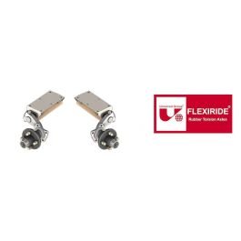FLEXIRIDE® Torsion Half Axles with 4-Lug Hubs (2,000 lbs) #FF-200B-1