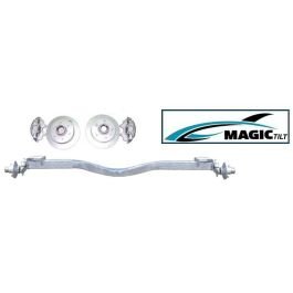 Heavy-Duty MAGIC TILT 3" Drop Center Torsion Axle with Brakes #PH1560-2