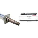 KARAVAN 85.25-Inch Galvanized Trailer Axle (3,500 lbs.) #300-01134-GL