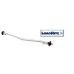 LOADRITE 3,700 lb. Galvanized Round Axle with Idler Hubs #6228.21