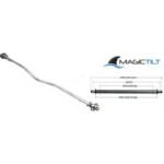 MAGIC TILT 2" Square Drop Center Axle with Hubs #PH4101 (3,500 lbs.)