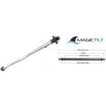 MAGIC TILT 2" Square Drop Center Axle with Hubs #PH4766 (3,500 lbs.)