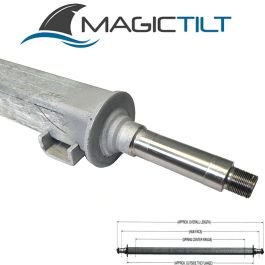 MAGIC TILT 2" Square Galvanized Trailer Axle (1,200 lbs) #PH2631