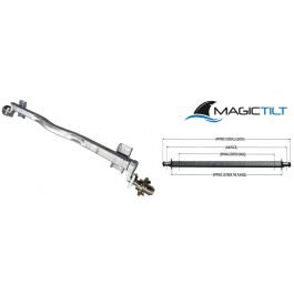 MAGIC TILT 3-1/2" x 3-1/2" Heavy-Duty Drop Center Torsion Axle Model #PH1566