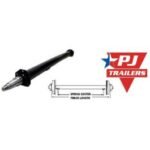 PJ TRAILER 82" Round Tube Straight Axle (7,000 lb.) #9283128