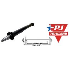 PJ TRAILER 82" Round Tube Straight Axle (7,000 lb.) #9283128