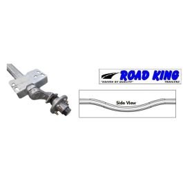 ROAD KING 94" Square Galvanized Torsion Trailer Axle (Capacity: 6,000 lbs)