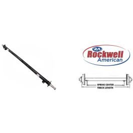 Rockwell 89-Inch Round Tube Straight Trailer Axle (3,500 lb.) Model #35890740
