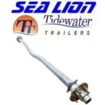SEA LION 2" Square Drop Center Axle (3,750 lb.), 87-1/4" H.F. #30054