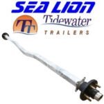 SEA LION 2" Square Drop Center Axle (3,750 lb.), 92-1/4" H.F. #30058