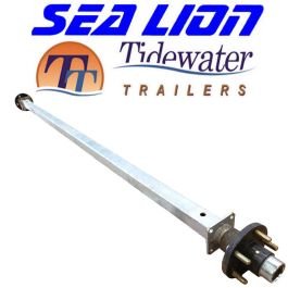 SEA LION 2" Square Trailer Axle (2,700 lb.) - 91-3/4" H.F. #30167