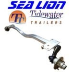 SEA LION 3,750 lb. Torsion Axle with Idler Hubs, 87-1/4" Hub Face #30082