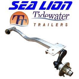 SEA LION 3,750 lb. Torsion Axle with Idler Hubs, 87-1/4" Hub Face #30082