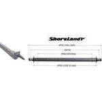 SHORELAND'R 92-Inch Galvanized Drop Axle Trailer (3,500 lb.) #7150900
