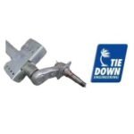 TIEDOWN 70-Inch Square Galvanized Torsion Trailer Axle (3,500 lbs) #G-46324
