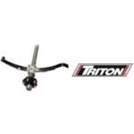 TRITON 53" Galvanized Personal Watercraft Trailer Axle with Springs (2,000 lb.) #8353