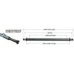 VENTURE 68" Straight Trailer Axle with Round Tube Design (1,500 lb.) #20000